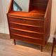 Vintage Scandinavian teak secretary "Holger"