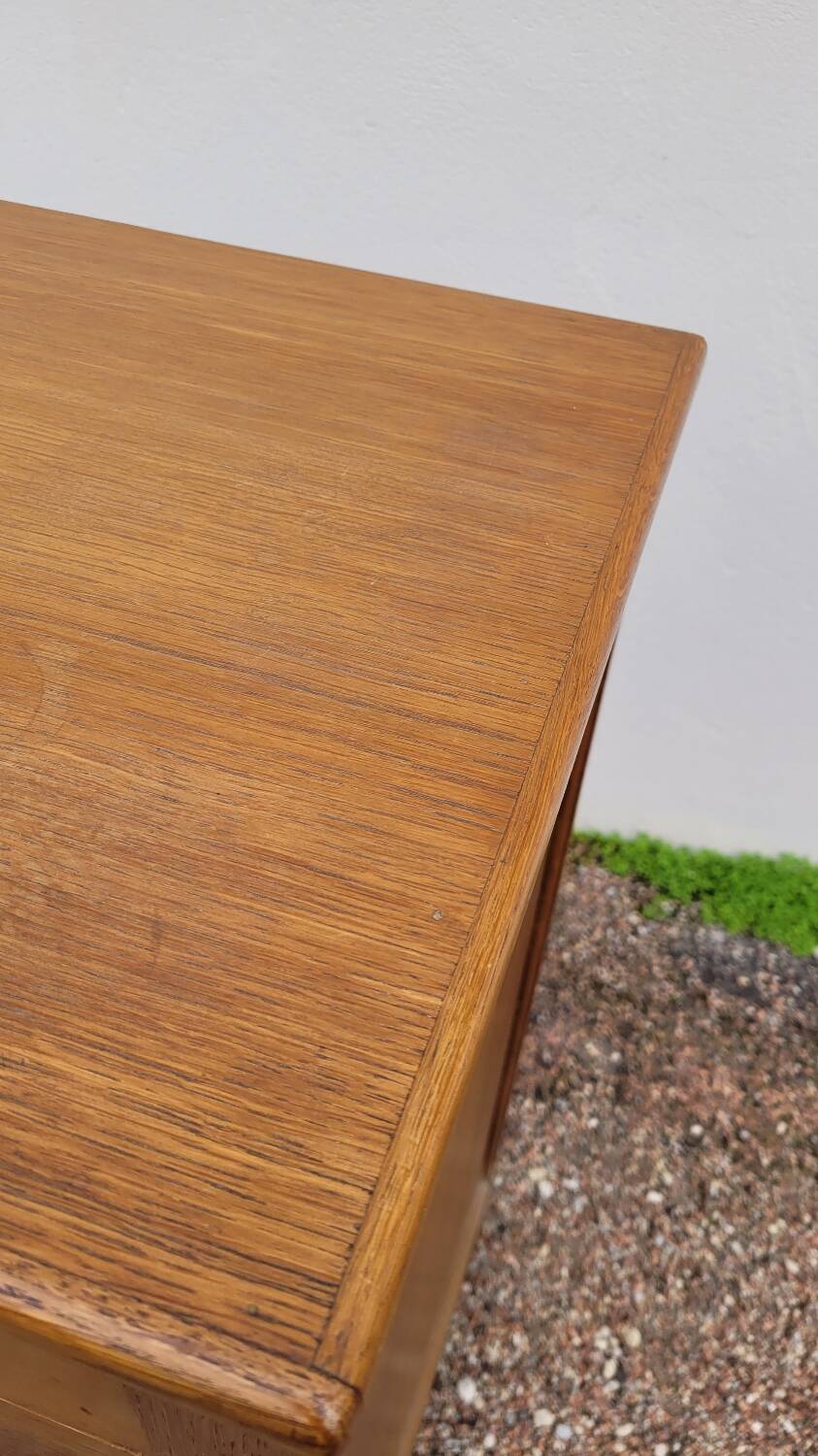 Vintage compass foot chest of drawers - 1950s