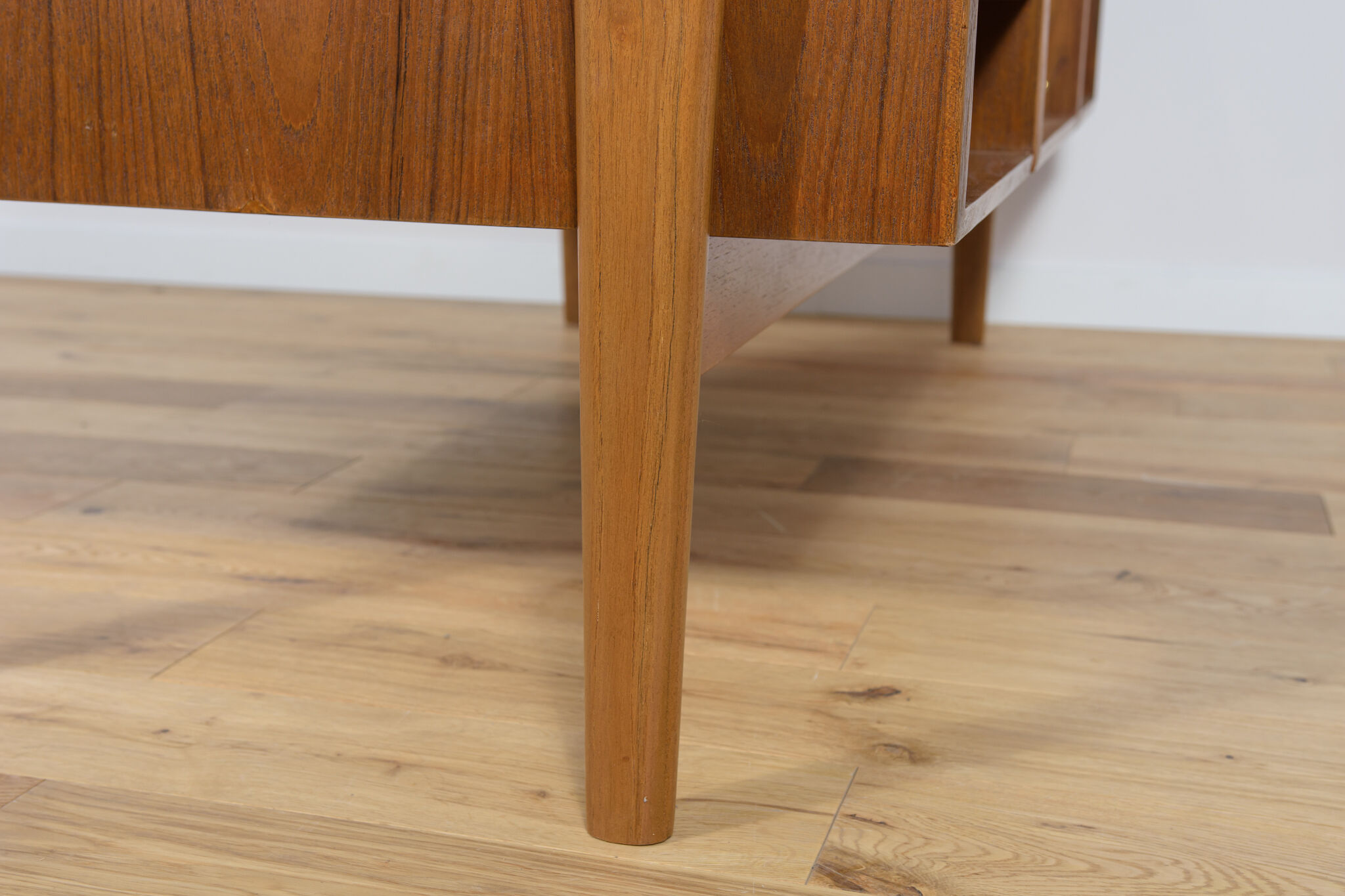 Mid-Century Danish Teak Desk by Kai Kristiansen for Feldballes Møbelfabrik, 1960s