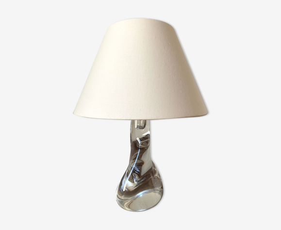 Lampe à poser en cristal de Sèvres, France