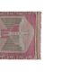 Vintage Turkish hallway rug 103x351 cm