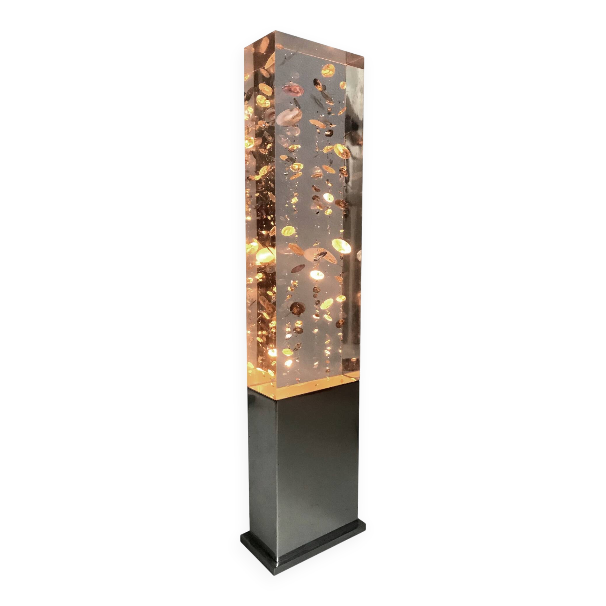 Vintage lamp • space age night light • 1970