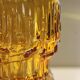 Service amber glasses and Bormioli decanter