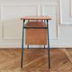 Renovated vintage children's desk, Scandinavian style, 1950s-60s.