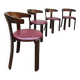 Vintage design dining chairs Bruno Rey Kusch & Co