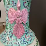 Paire de vases chinois en porcelaine de fin 19è siècle