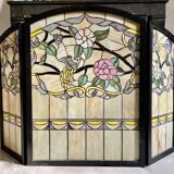 Tiffany-style stained glass firewall