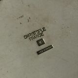 Christofle silver metal timpani