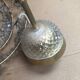 Ancien Lustre Laiton Cascade Pampilles Vintage