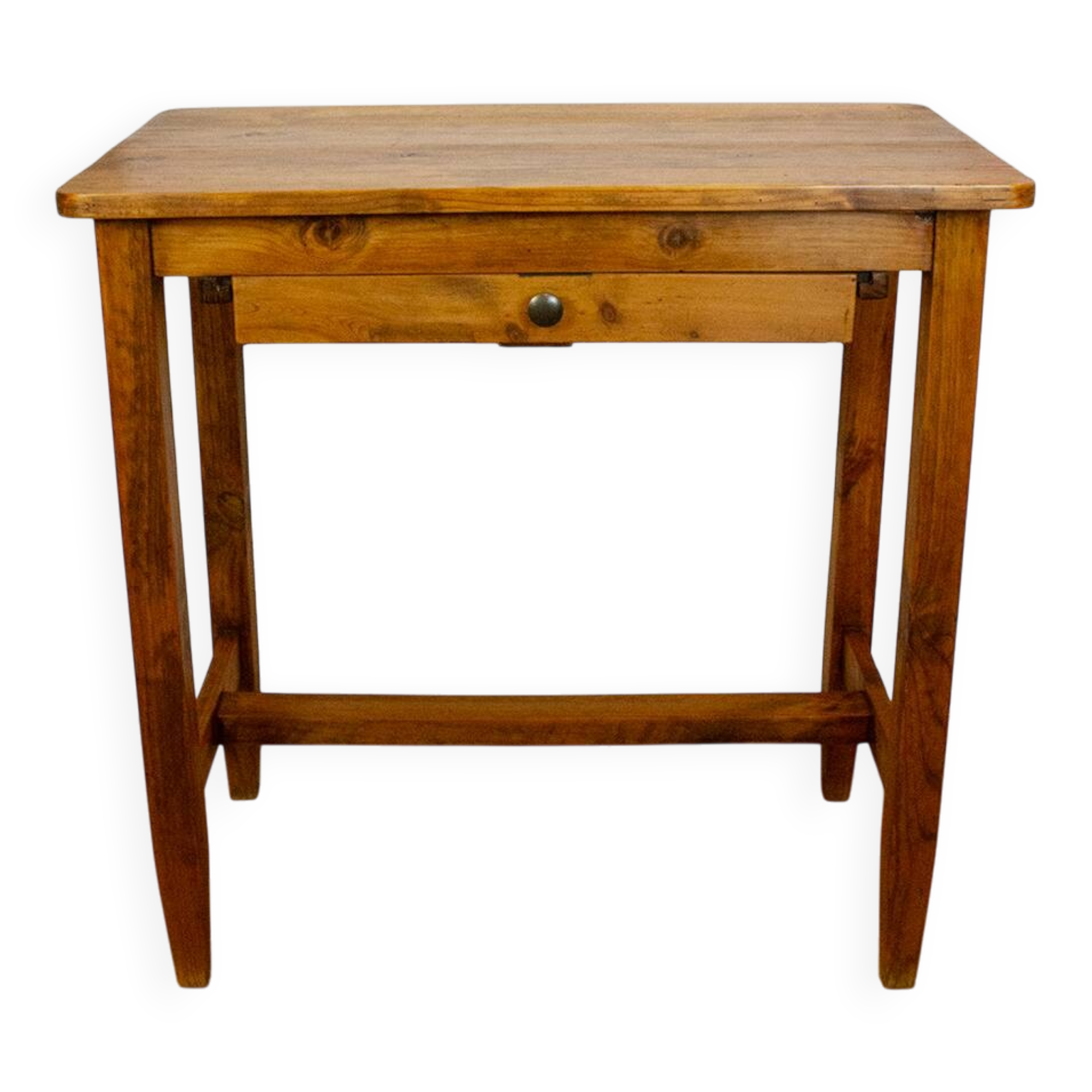 Small Wooden Kitchen Table, France, 1940s
