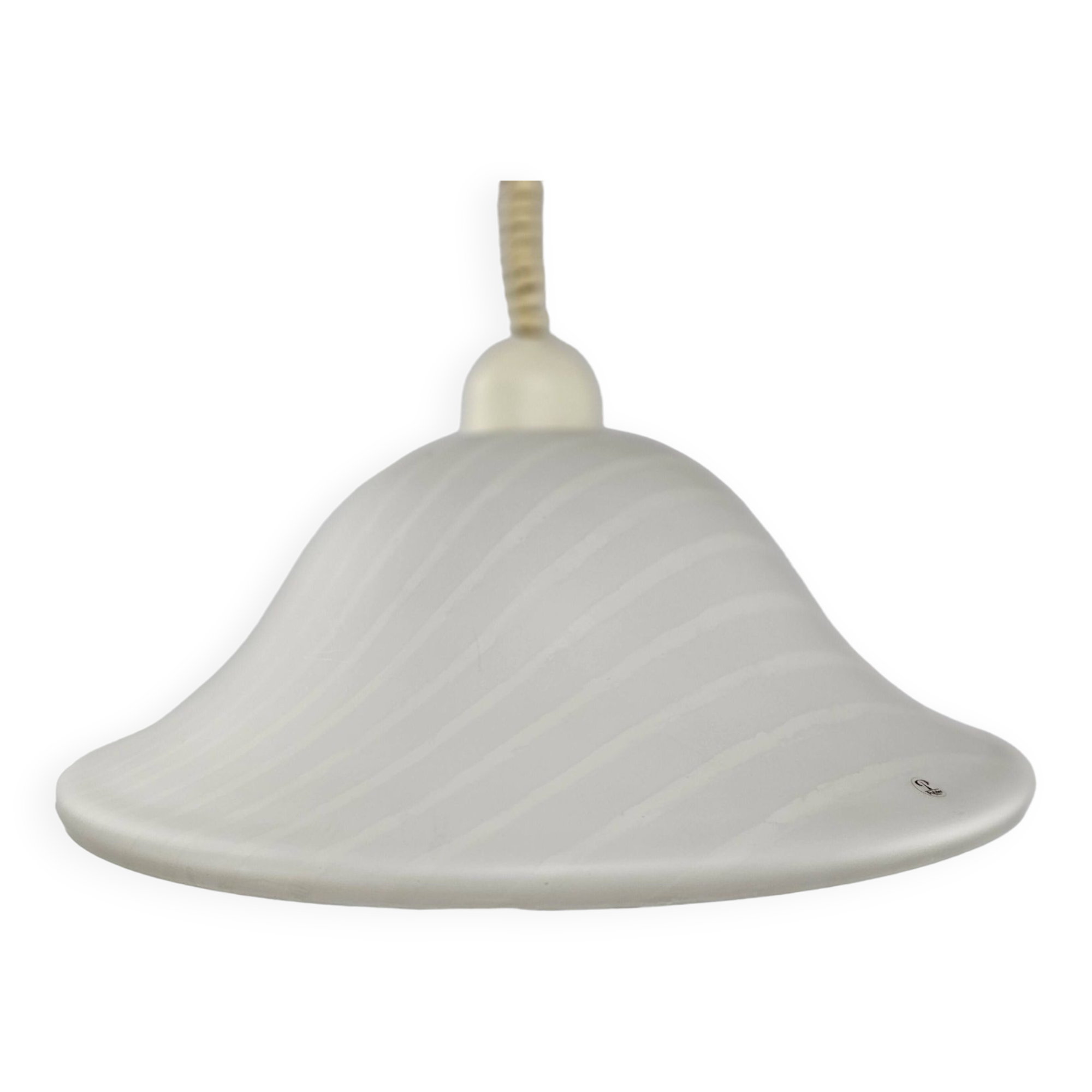 Pendant lamp Peill & Putzler glass swirl