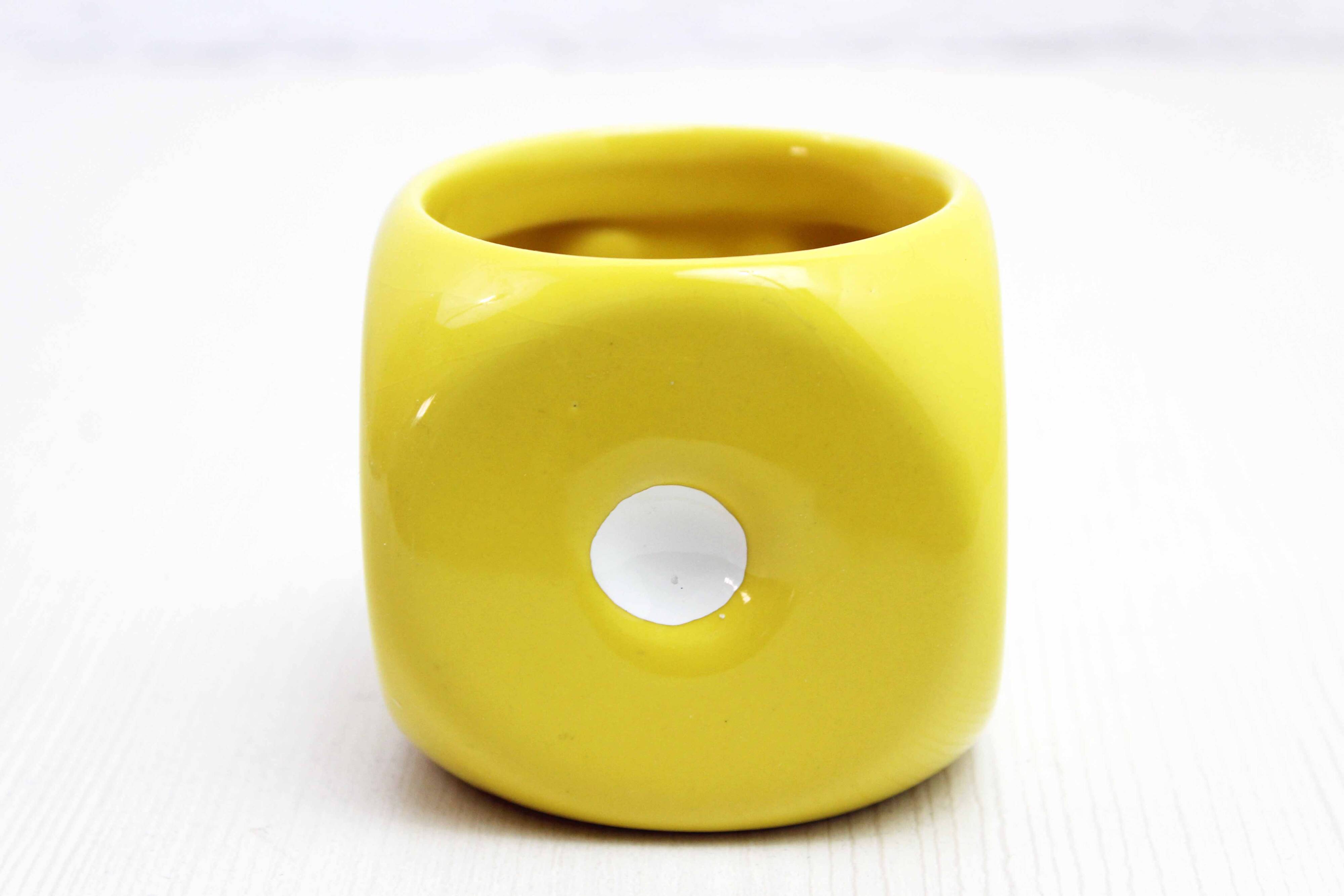 Dice Shaped Ceramic Pot
