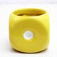 Dice Shaped Ceramic Pot