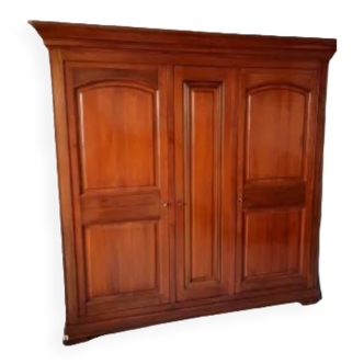 Solid cherry cabinet