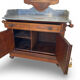 The antique walnut vanity , 19th century
