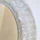 Miroir mural rare des années 1970 Hillebrand, Allemagne.