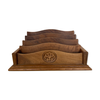 Vintage wooden mail range