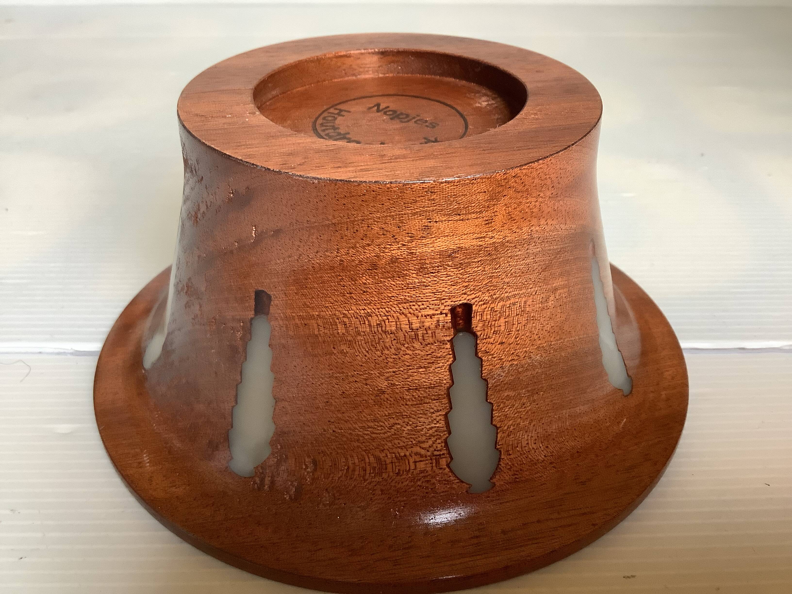 Nopjes wooden pocket tray and handmade woodwork