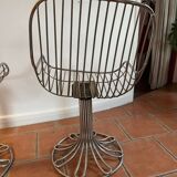 2 Tulip armchairs Gastone Rinaldi style