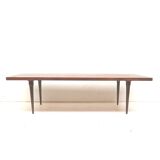 Large rare mid century rosewood coffee table from the 1960s