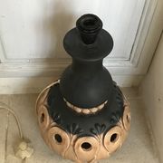 Lampe en céramique West Germany vintage