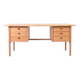 Mid-century oak desk by Svend Åge Madsen for Sigurd Hansen, 1960s.