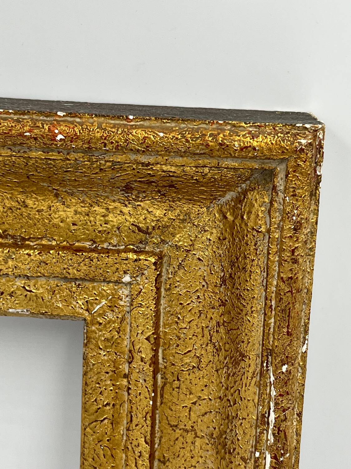 Golden wooden frame