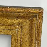 Golden wooden frame