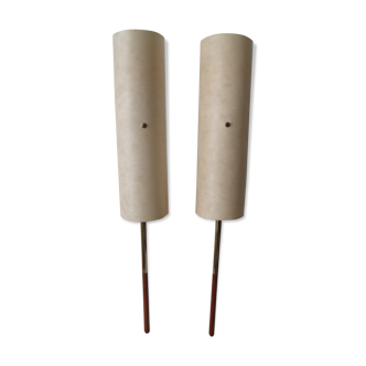 Pair of scandinavian style wall lamps