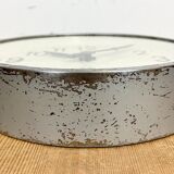 Industrial factory wall clock from Chronotechna, 1950s