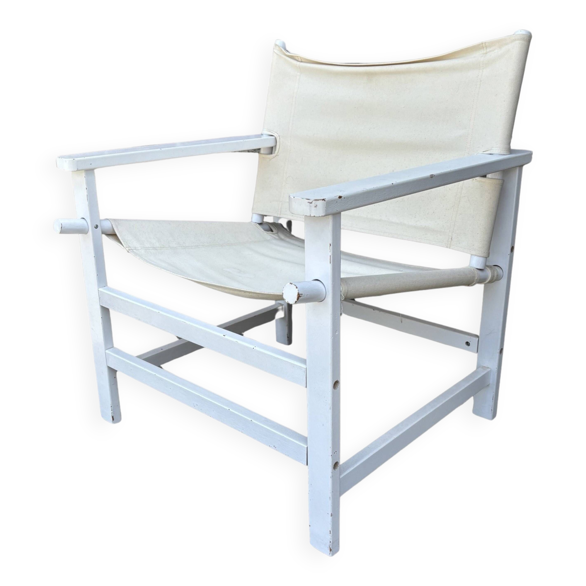 Vintage Hyllinge Møbler - Safari Chair - Easy chair 70's Design