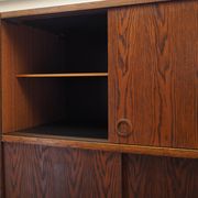 Oak wardrobe, Danish design, 1970s, manufactured by Tage Mogensen