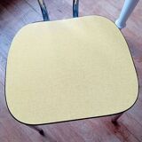 Chaise formica jaune