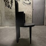 Room Studio Primitive and Modern Oak Sculptural Chair