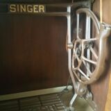Furniture sewing old singer machine