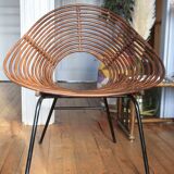 Fauteuil en rotin Rohé Noordwolde