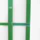 Rectangular floor lamp in green and white plexiglass, Italy - 1970s
