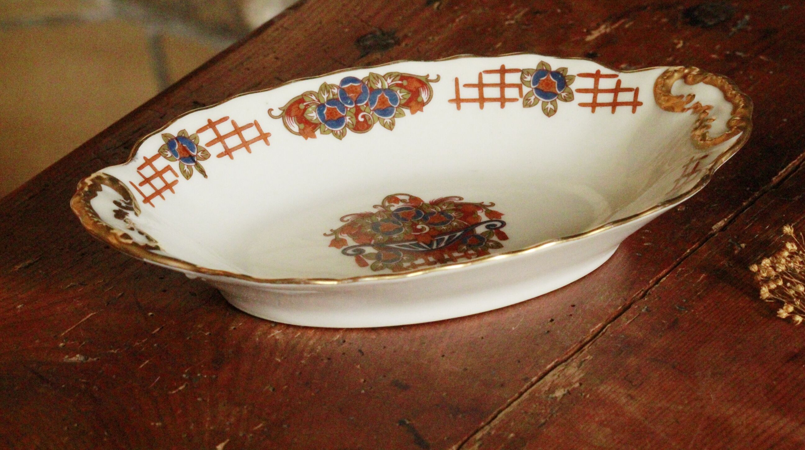 Limoges porcelain dish