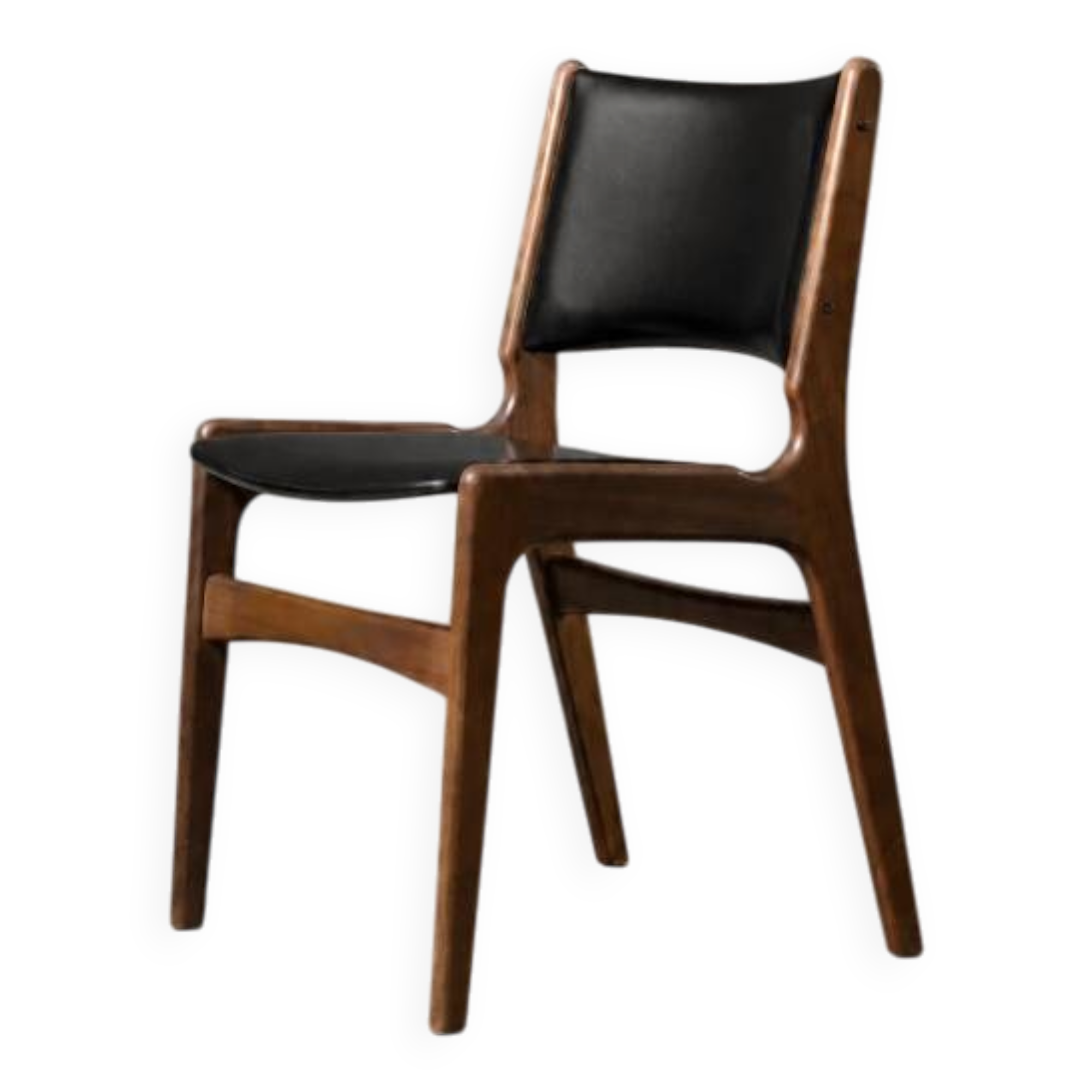 Vintage Mid-Century Modern Danish Teak Model 89 Armchair by Erik Buch