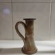 Stoneware candlestick