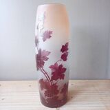 Legras vase ruby series Clisson model
