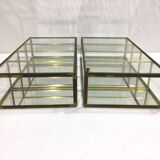 Pair of showcases