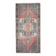 Vintage Turkish Oushak Handmade Wool Cotton Pink Area Rug 112x240