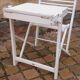 Vintage folding children's desk in lacquered wood from the 70s