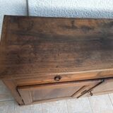 Rustic walnut sideboard