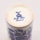 Vintage cylindrical vase in Delft blue pottery - Royal Delfts Blauw - H 15 cm