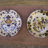 Pair of vintage plates