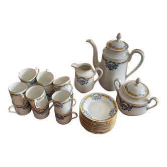 Limoges porcelain coffee service