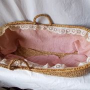 Vintage toy bassinet