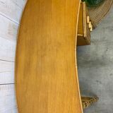 Louis Sognot rattan desk